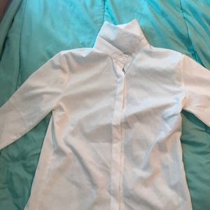 White collared shirt